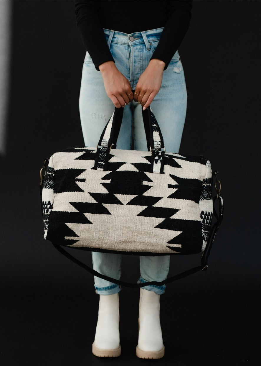 Aztec Style Duffel Bag